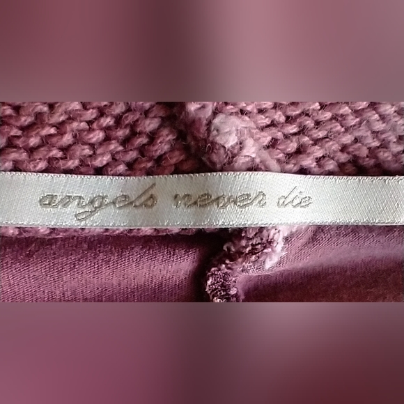 Angels Never Die Women's/Misses Size M Medium Mauve Dress Knit Turtle neck. - Picture 4 of 7